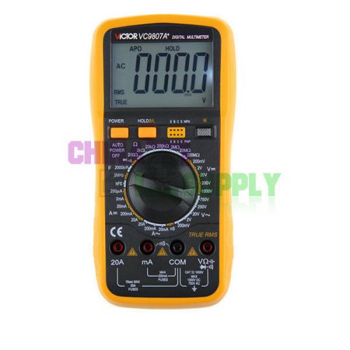 Resistance Capacitance Conductance Frequence AC Volt Amp Ohm Meter CR Multimeter