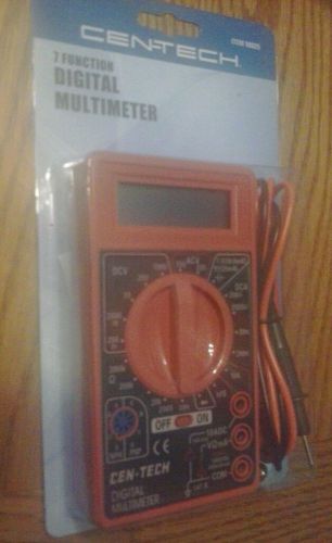 Lot of 2 - Centech 7 function multimeter