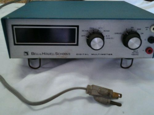 Bell &amp; Howell Schools Multimeter Heathkit Model 1-m 202-2