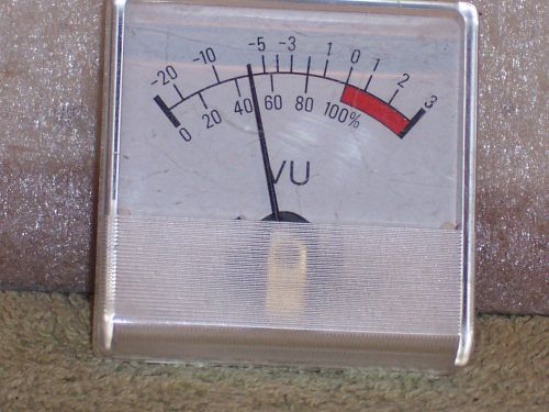 OG5740-  No. D-1793-1 Panel-Mount Volume Indicator -VU Meter