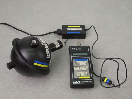 UDT 2500 INTEGRATING SPHERE W/ 221SP SENSOR &amp; 371 OPTICAL POWER METER