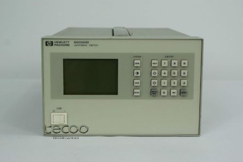 Agilent/HP 86060B Lightwave Switch