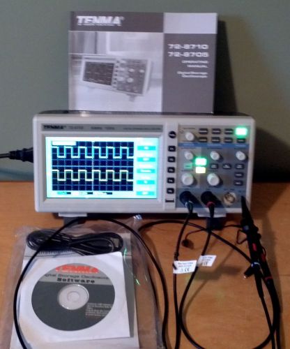 TENMA72-8705, 50Mhz,DIGITAL OSCILLOSCOPE(Practically Unused)