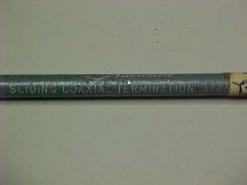 NARDA SLIDING COAXIAL TERMINATION M# 372N . 2 TO 12.4 GC