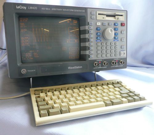 LeCroy LW420 WaveStation Arbitrary Waveform Generator 2Ch, 400MS/s w/keyboard