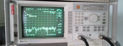 Agilent  / hp 8714c network analyzer 300khz - 3000mhz vector  w/ opt: 1e1 for sale