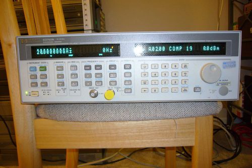 Agilent HP 83752B Synthesized Sweeper RF Signal Function Generator 0.01-20Ghz