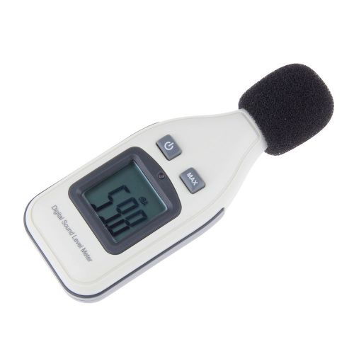 Lcd digital sound audio noise level meter 30-130db decibel db monitor equipment for sale