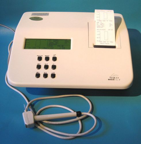 Maico MA 630 Series 2 Tympanometer / Ear Analyzer