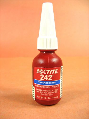 Loctite  -  242  -  Blue Medium Strength Threadlocker Adhesive. .34FL OZ  (New)