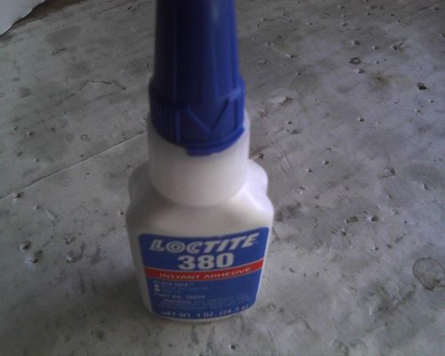 Loctite 380 1-oz Black  Adhesive. .. new stock