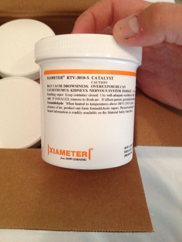 Four Jars Dow Corning XIAMETER RTV-3010 S Catalyst