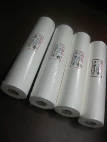 (4) JNJ INDUSTRIES SmartRoll UnderStencil Wiping Rolls 4504PA-108 Ft Panasonic