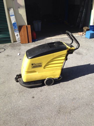 Karcher Tornado FLoor Scrubber Industrial Machine Sweeper Cleaner