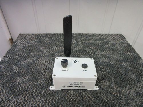 DC DAVID CLARK 3800 GATEWAY U9922-G38 40995G-01 WIRELESS LINK BELT STATION USED