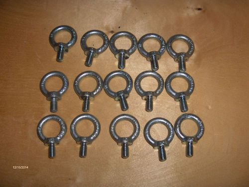 Lot of 15, Metric 10 eyebolts