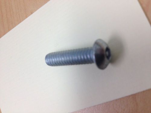 1/4&#034; -20 x 1in zinc finish button head socket cap screw w pin  2500pcs lot $124. for sale