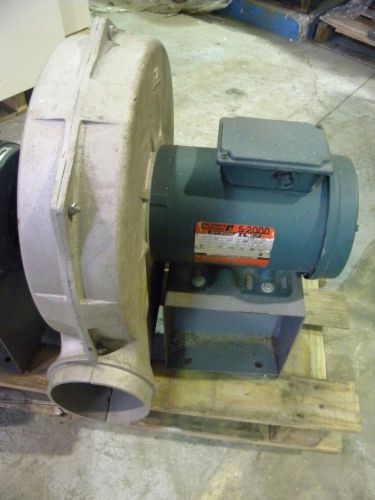 Cincinnati Fan Cast Aluminum Pressure Blower Model PB12A- USED- 2 available