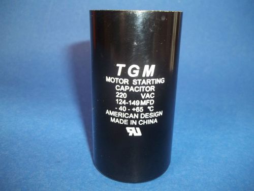 START CAPACITOR 124-149 MFD/ 220 VAC