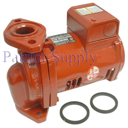 Bell &amp; gossett 1bl012 pl-30, iron body circulator,(less flanges), 1/12 hp, 115v for sale