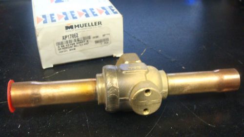 New Factory Overstock Mueller Refrigeration AP17862  5/8&#034; Ball Valve