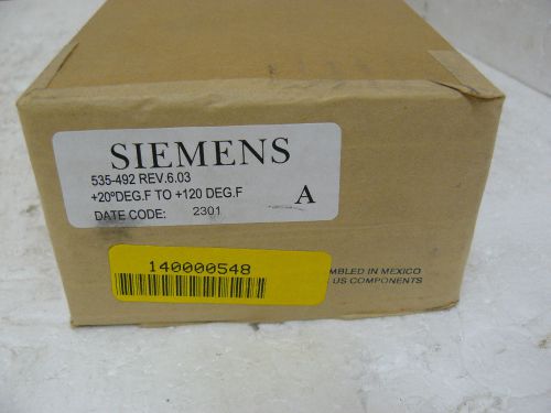 NEW SIEMENS 535-492 REV 6.03 DUCT AVERAGING SENSOR 24IN