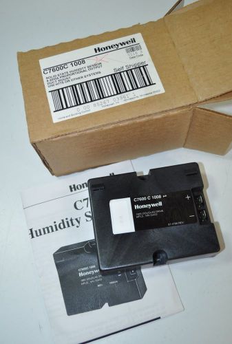 Honeywell Solid State Humidity Sensor - Duct Mount Model# C7600C1008