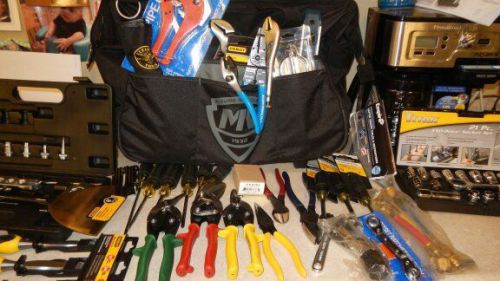 HVAC Starter Kit APPROX.35 PC TOOL SET + BAG ! EKLIND,MIDWEST, KLEIN +MORE DEAL!