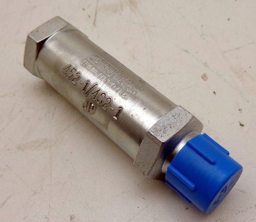 Parker 452-1/4S2-1 Check Hydraulic Valve