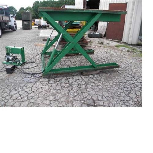 Air Technical Industries Scissor Lift Table 50&#034; X 72&#034; 4000 LBS Capacity 1 Phase