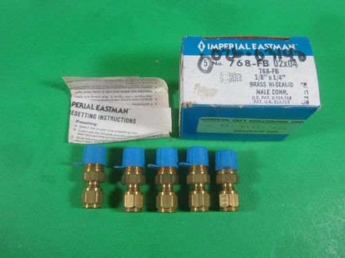 Imperial Eastman -- 768-FB 02 x 04/ 768-FB 1/8&#034; x 1/4&#034; -- (Lot of 5) New