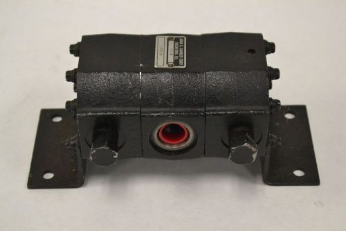 John s barnes 4f660a flow divider hydraulic pump b309851 for sale