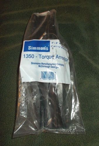 NEW SIMMONS 1350 - TORQUE ARRESTOR 4&#034;-8&#034; Well Casing - 1&#034; or 1 1/4&#034; Drop Pipe