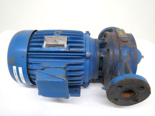 Teco 3a184c2002 pump ac 5hp 230/460v 3450rpm 184j 2p 3ph electric motor b281317 for sale