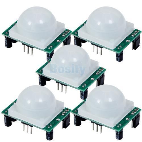 5x infrared pir motion sensor detector module 32x24mm for sale