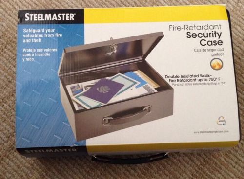 Steelmaster Fire Retardant Security Case-BRAND NEW!!