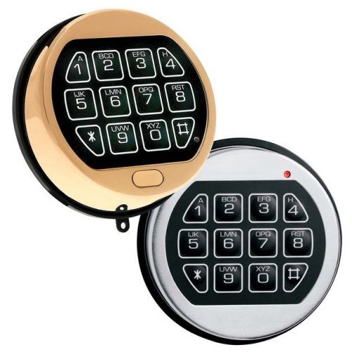 LaGard  BASIC II ELECTRONIC DIGITAL SAFE LOCK WITH SATIN CHROME KEYPAD