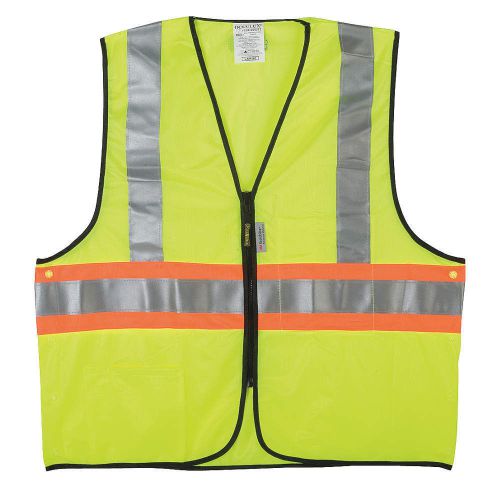 High visibility vest, class 2, xl, yellow lux-ssg2tz-yxl for sale