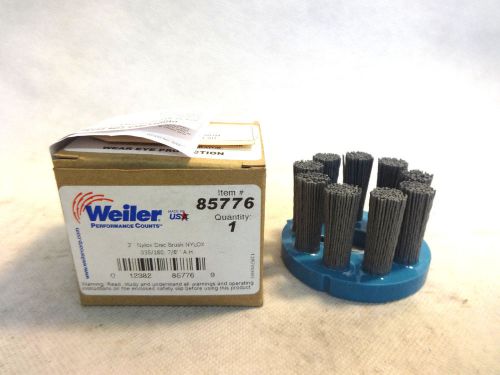 NEW IN BOX WEILER 85776 3&#034; NYLOX DISC BRUSH