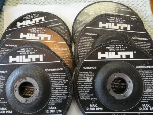 Hilti Abrasive Wheels, AB-A4G, 5&#034; X 1/4&#034; X 7/8&#034;