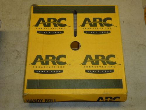 ARC ABRASIVES 2&#034; x 50 yd EMERY CLOTH HANDY ROLL SANDPAPER, 240-Grit