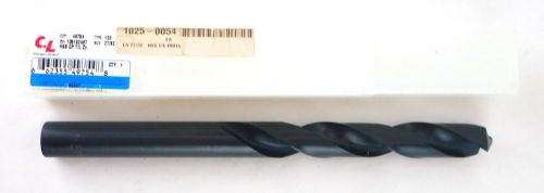 CHICAGO LATROBE 49754 Type 120 27/32&#034; 10&#034; OAL  HSS Oxide Taper Length Drill 1Aa