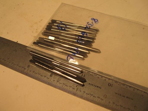 13 pc 8-32 left hand gh3 4fl osg plug taps new (134) for sale