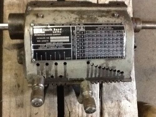 South Bend Heavy 10 Lathe Quick Change Gear Box  Nice shape.