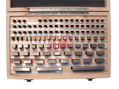 Gauge block set 103pcs - metric - milling grinding setup layout machinist #l99 for sale