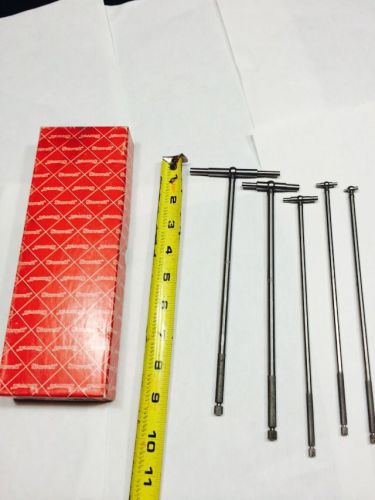 Lot 5 STARRETT 579E - 8  TELESCOPING GAGE 8&#034; HANDLE