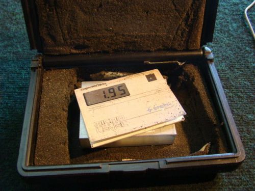 Sperry Micro Level Model 45 Precision Inclinometer Angle Degree in box