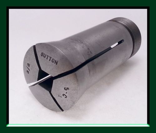 Sutton 5C Square Collet - 3/8&#034;, No Internal Threads