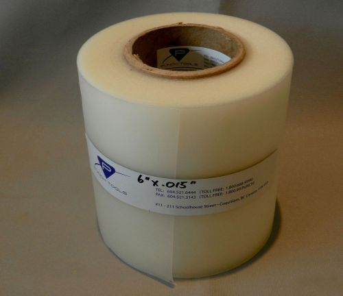 Urethane Die Film 6&#034;x0.015&#034;x100 Feet