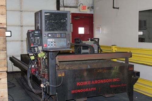 Koike aronson model mnm 1500 plasma cutter mfg. 2009 for sale